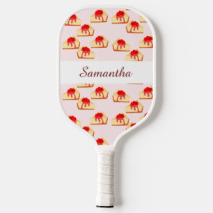 Cherry Cheesecake Dessert Pickleball Schläger