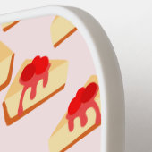 Cherry Cheesecake Dessert Pickleball Schläger (Linke Seite)