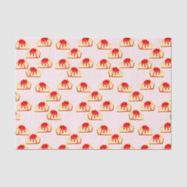 Cherry Cheesecake Dessert Seidenpapier