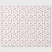 Cherry Cherries Geschenkpapier (Flach)