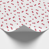 Cherry Cherries Geschenkpapier (Ecke)