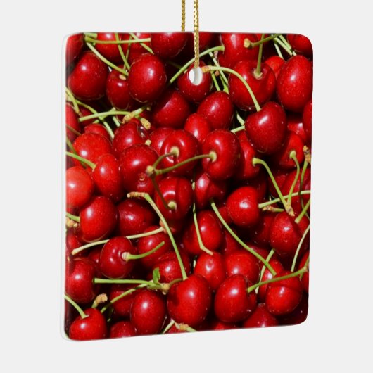 Cherry Cherries Red Keramikornament (Rechts)