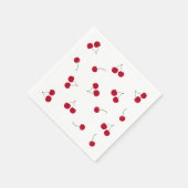 Cherry Cherries Serviette (Ecke)