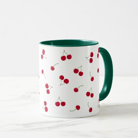 Cherry Cherries Tasse (VorderseiteRechts)