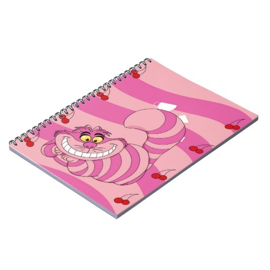 Cherry Cheshire Cat Notizblock (Linke Seite)