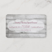 Cherry Chocolate Bakery Visitenkarte (Rückseite)