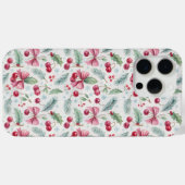 Cherry Christmas Case-Mate iPhone Hülle (Rückseite (Horizontal))