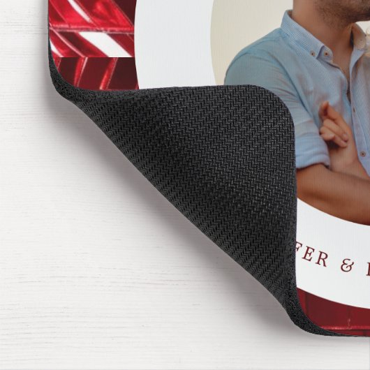 Cherry Coded Personalisiert Valentine's Day Mousepad (Ecke)