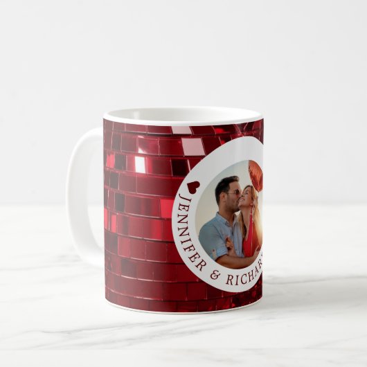 Cherry Coded Personalisiert Valentine's Day Tasse (Vorderseite Links)