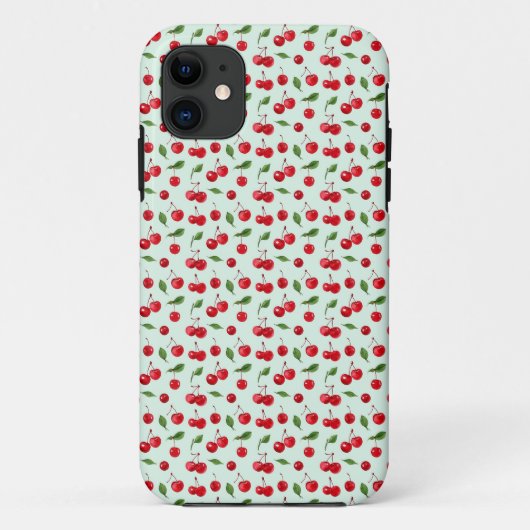 Cherry Coded Tough Case für iPhone (Rückseite)