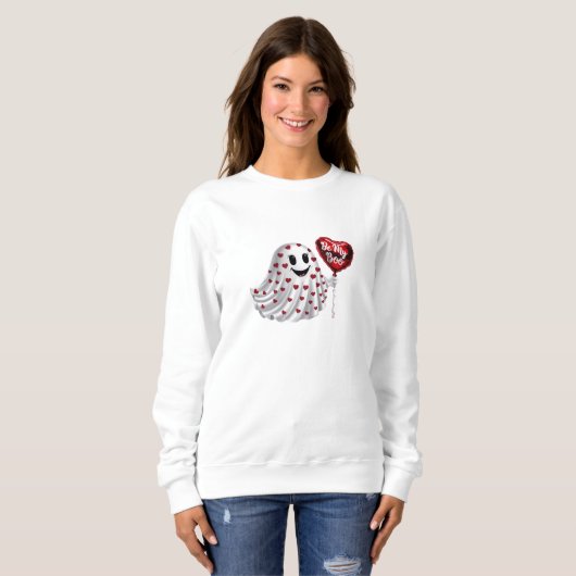 Cherry Coded Valentine's Day Custom Sweatshirt (Vorne ganz)