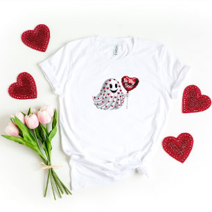 Cherry Coded Valentine's Day Custom T - Shirt