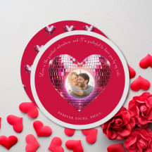 Cherry Coded Valentine's Day Foto Card