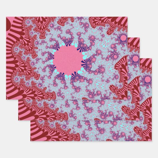 Cherry Cola Sunburst Geschenkpapier Set (Set)