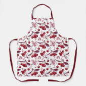 Cherry Color & Blossom Schürze (Vorderseite)