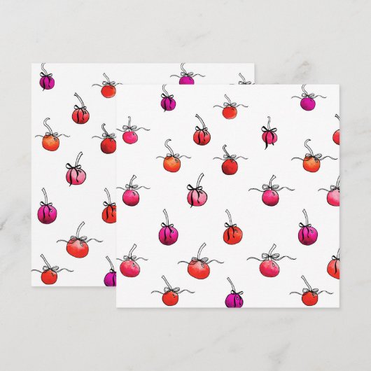 Cherry Coquette Card (Vorne/Hinten)