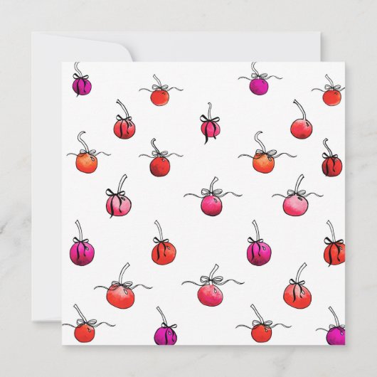 Cherry Coquette Card (Rückseite)