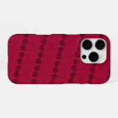 Cherry Coquette iPhone Hülle (Rückseite (Horizontal))