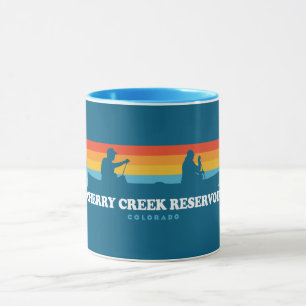 Cherry Creek Reservoir Colorado Canoe Tasse