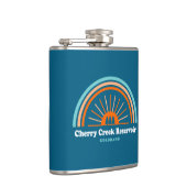 Cherry Creek Reservoir Colorado Rainbow Flachmann (Rechts)