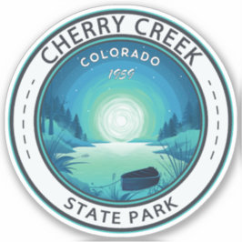 Cherry Creek Staat Park Colorado Vintages Abzeiche Aufkleber