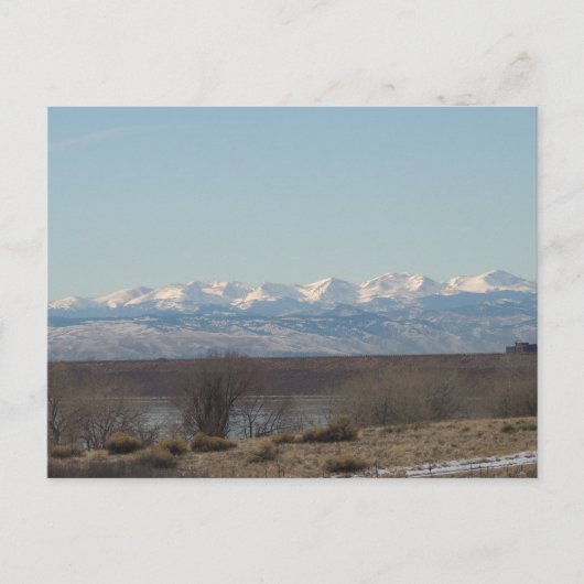 Cherry Creek Staat Park Landschaft Postkarte (Vorderseite)
