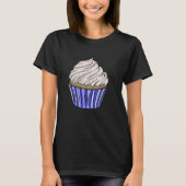 Cherry Cup Cakes Sprinkler Frauen backen Muffins T-Shirt (Vorderseite)