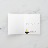 Cherry Cupcake Bakery Thank You Dankeskarte (Innenseite)