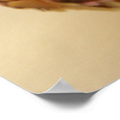 Cherry Cupcake Food Poster (Ecke)