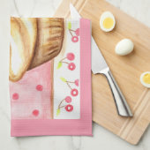 Cherry Cupcake Kitchen Towel  Geschirrtuch (Viertel Falte)