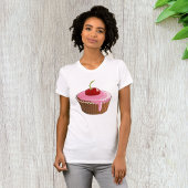 Cherry Cupcake Womens T - Shirt