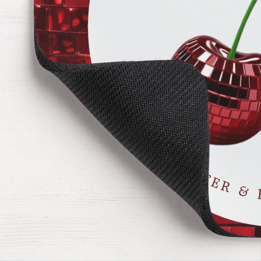 Cherry Delight Valentine's Day Mouse Pad Mousepad (Ecke)