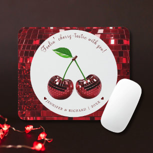 Cherry Delight Valentine's Day Mouse Pad Mousepad
