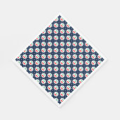 Cherry Dot Pattern - Retro Fruit Gift & Decke Serviette (Ecke)