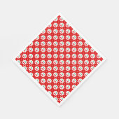 Cherry Dot Pattern - Retro Fruit Gift & Decke Serviette (Ecke)