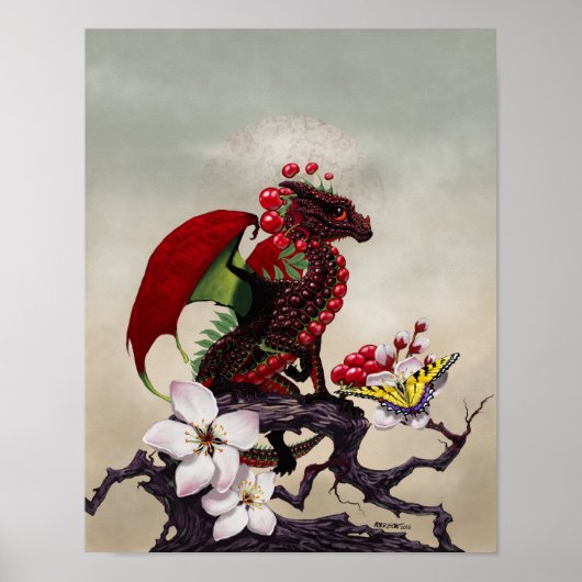Cherry Dragon 11x14 (4x6 und höher) Poster (Vorne)