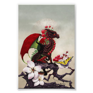 Cherry Dragon 4x6 Print Fotodruck