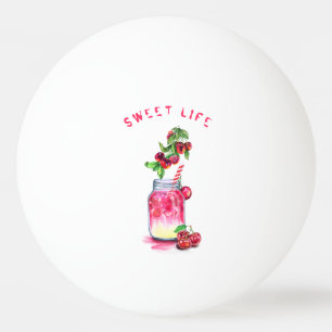 Cherry Drink Ping Pong Ball - Benutzerdefinierter Tischtennisball