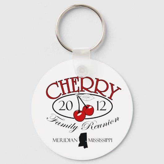 Cherry Familie Wiedersehen Schlüsselanhänger Light (Vorderseite)