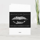 Cherry Fine Art Grußkarte Karte (Rückseite)