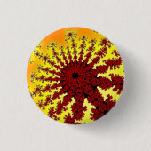 Cherry Firework Burst Button (Vorderseite)