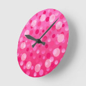 Cherry Fizz 'Bubbles' Uhr rund (Winkel)