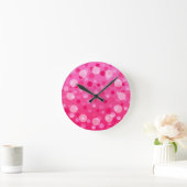 Cherry Fizz 'Bubbles' Uhr rund (Zuhause)