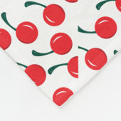 Cherry Fleecedecke (Ecke)