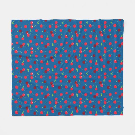 Cherry Fleecedecke (Vorderseite (Horizontal))