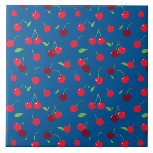 Cherry Fliese (Vorderseite)