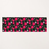 Cherry floral pattern  yogamatte (Vorderseite (Horizontal))