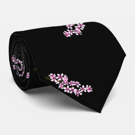 Cherry flowers krawatte