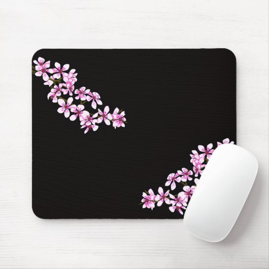 Cherry flowers mousepad (Mit Mouse)