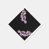 Cherry flowers serviette (Ecke)